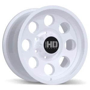 Fast HD – Detour – White – 17″x9″ 0mm – All weather Wheels – F236-1790-83WN+00C061